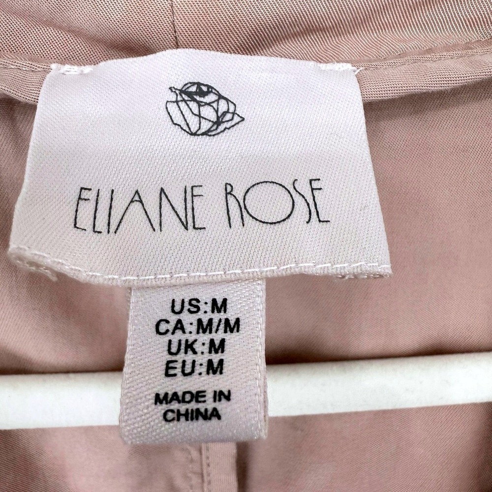 Eliane Rose Womens Open Front Jacket Blush Pink‎ Lagom Lightweight Neutral - Picture 7 of 14